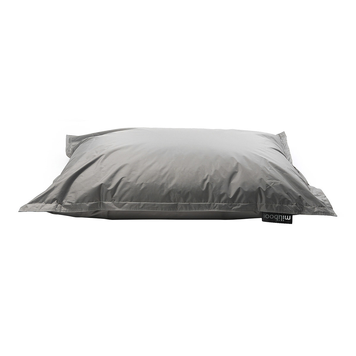 Housse de pouf géant gris clair BIG MILIBAG