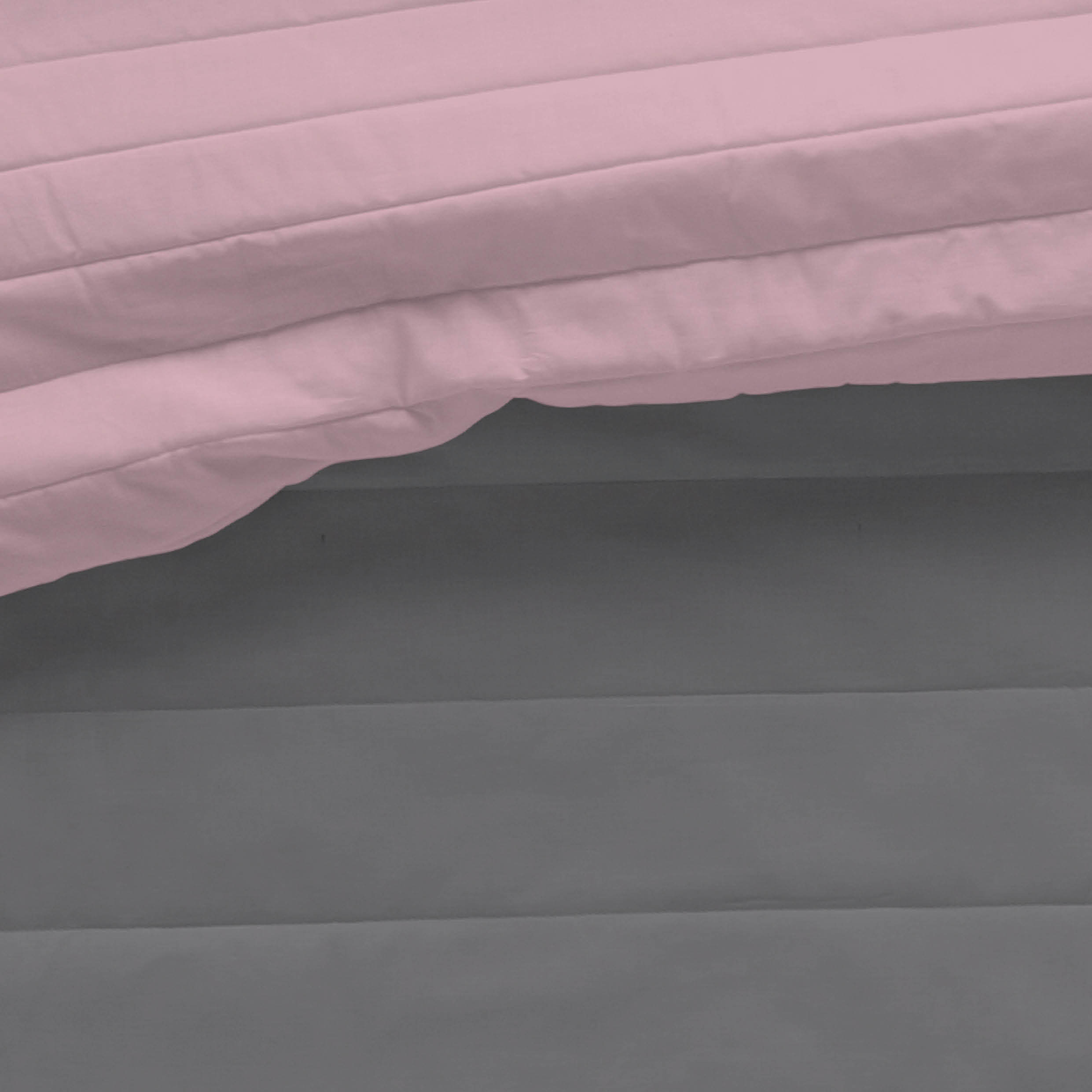 Naturals - Colcha Bouti - Lisa - Reversible - 100% Microfibra - 70 gr/m² - Rosa Viejo/I.807 Gris