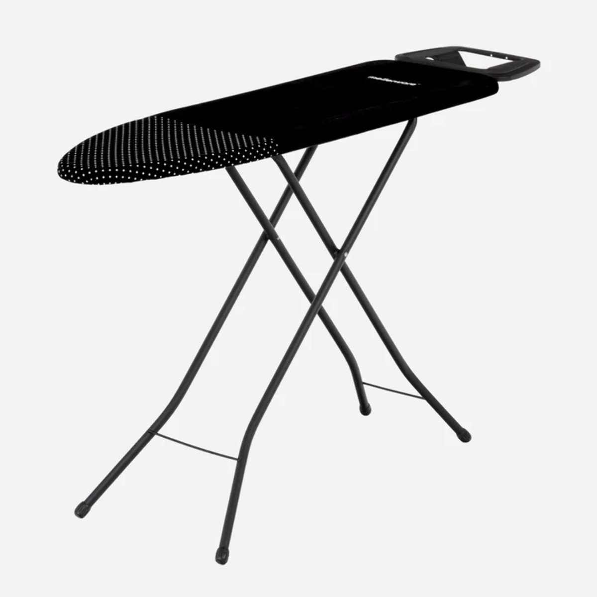 Tabla de Planchar Steezy Board | Altura Regulable | Funda Resistente 100% Algodón | Gran Superficie 110x32.5cm | Estructura para plancha | Ligera Manejable | Patas Antideslizantes - Mellerware