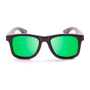 Gafas de sol OCEAN KENEDY - Negro / Polarizada verde revo