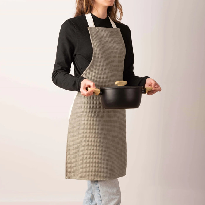 Tablier Waffle Wallnut 110x69 cm