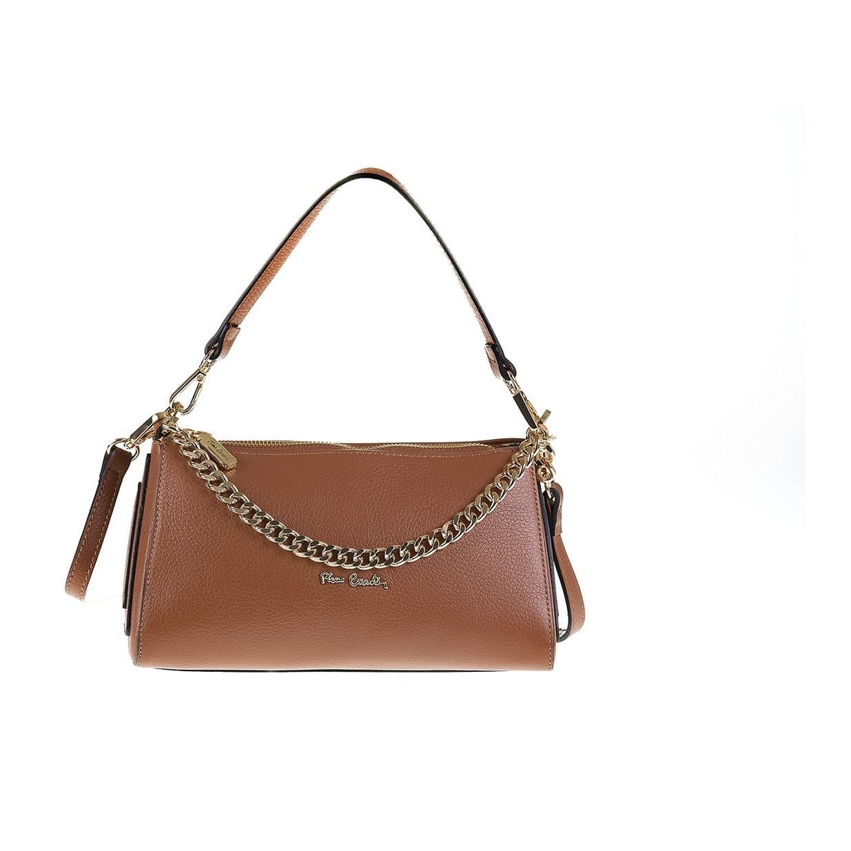 Borsa a spalla da donna Made in Italy - Modello Violette - 100% pelle - 26.0 x 13.5 x 11.5 cm