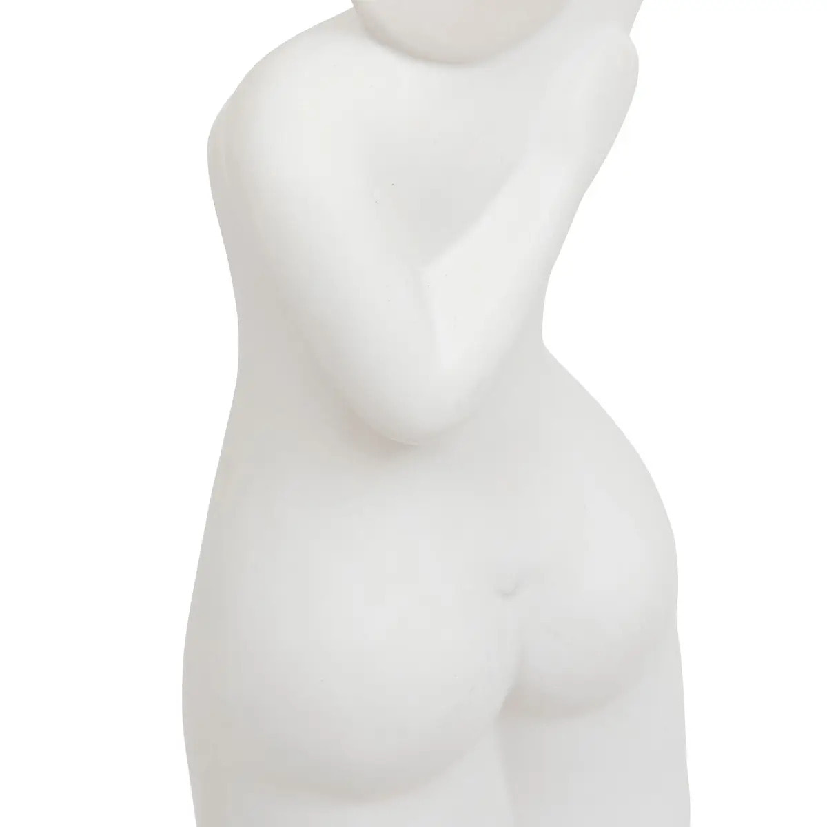 Statut femme "Soleya" H28cm blanc