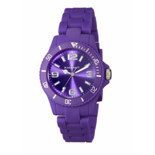 Reloj Radiant RA102214 Hombre Analogico Cuarzo con Correa de Silicona