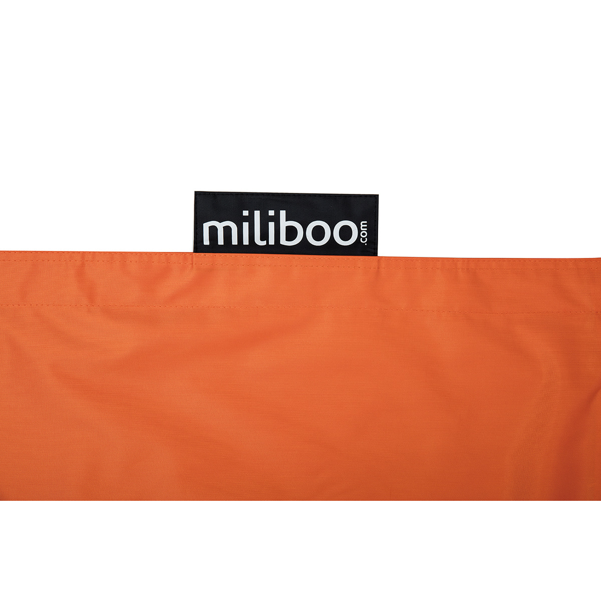 Housse de pouf géant orange BIG MILIBAG