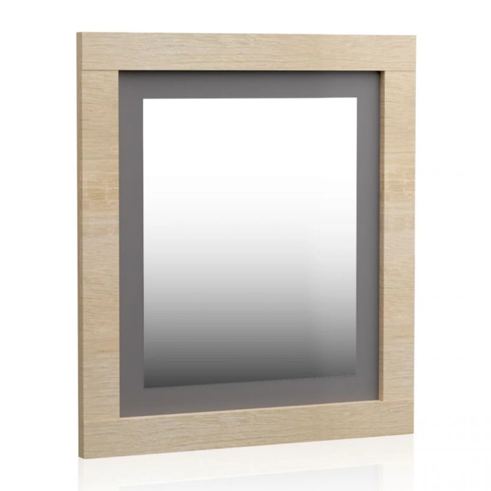 Espejo rectangular Kira Cambria - Grafito