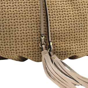Borsa a spalla Cheval Firenze Zara Taupe
