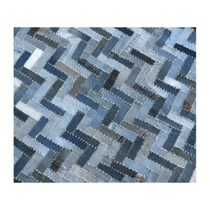 Tapis en jeans recyclés 120x180cm - JOREL