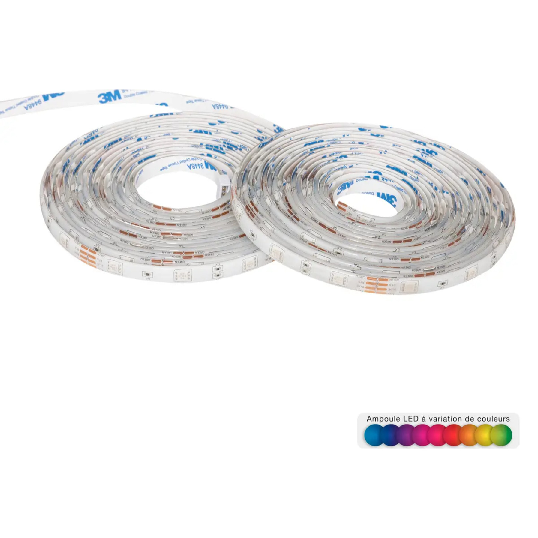 Ruban LED multicolore L1000cm