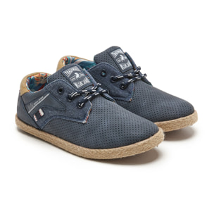 Bamba yute textil con cordones