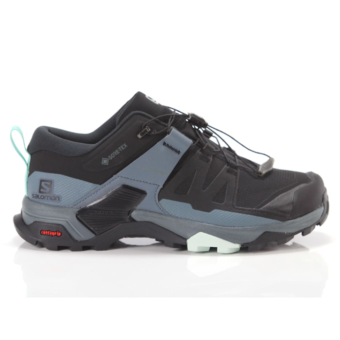 Trekking Salomon X Ultra 4 Gtx W Black StoWea Opal Blue Nero