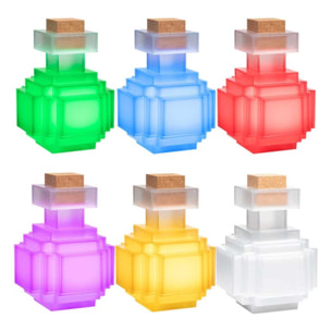 Minecraft Replica Illuminating Potion Bottiglia 16 Cm Noble Collection