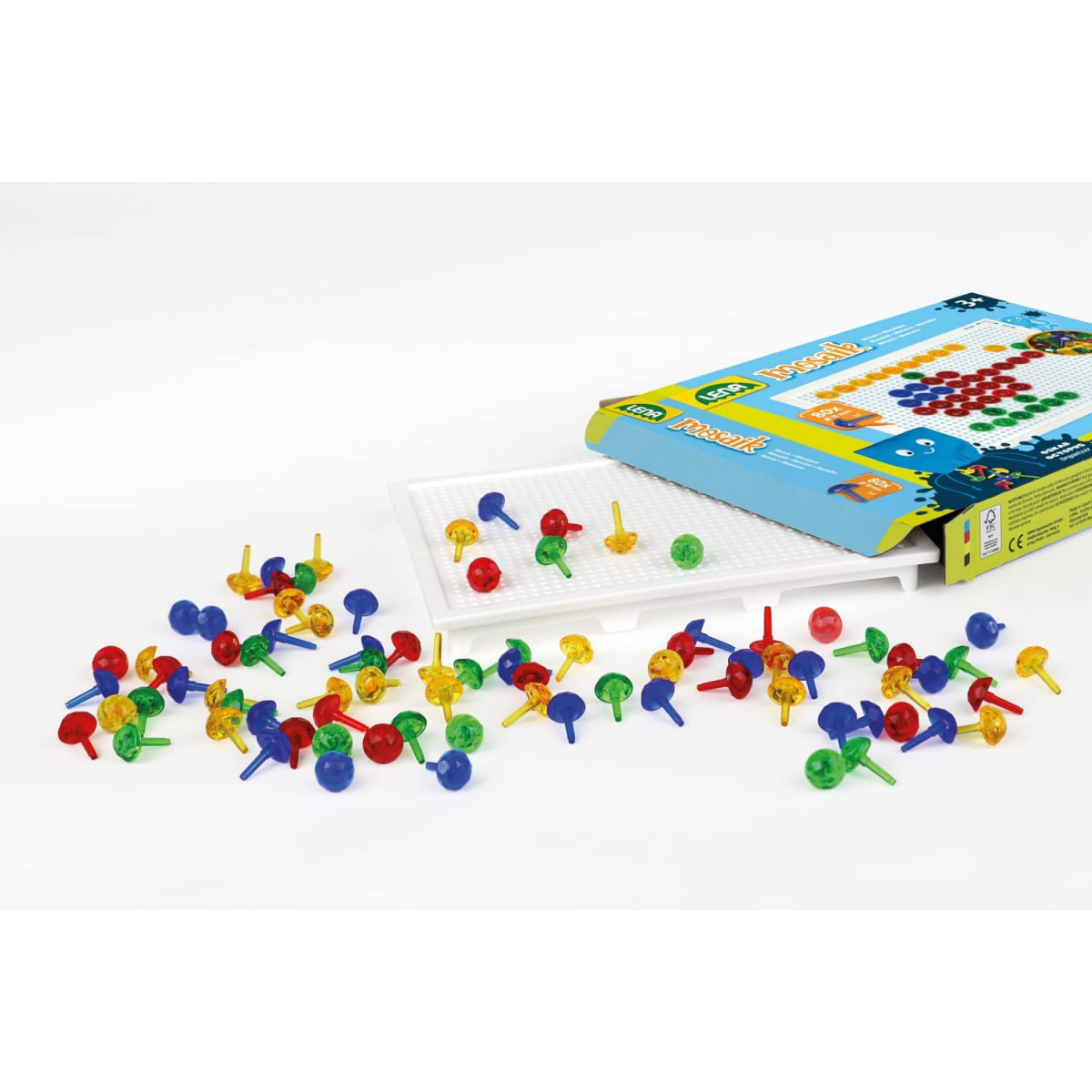 Set Chiodini Trasparenti 15mm, 80 pz