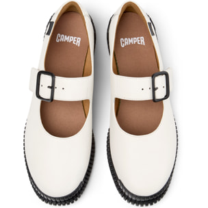 Ballerini - CAMPER Pix - Bianco - Pelle liscia