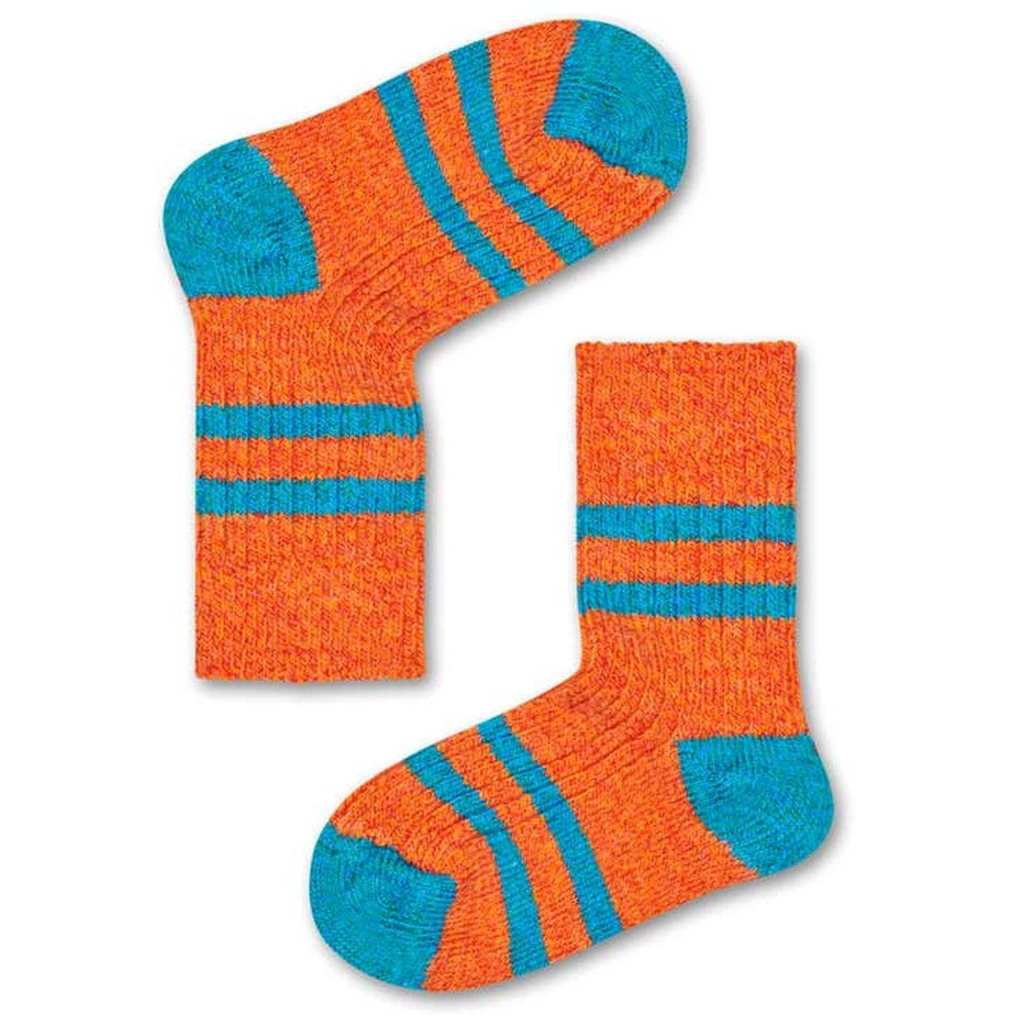 Calcetines kids wool stripe rib _x000D_