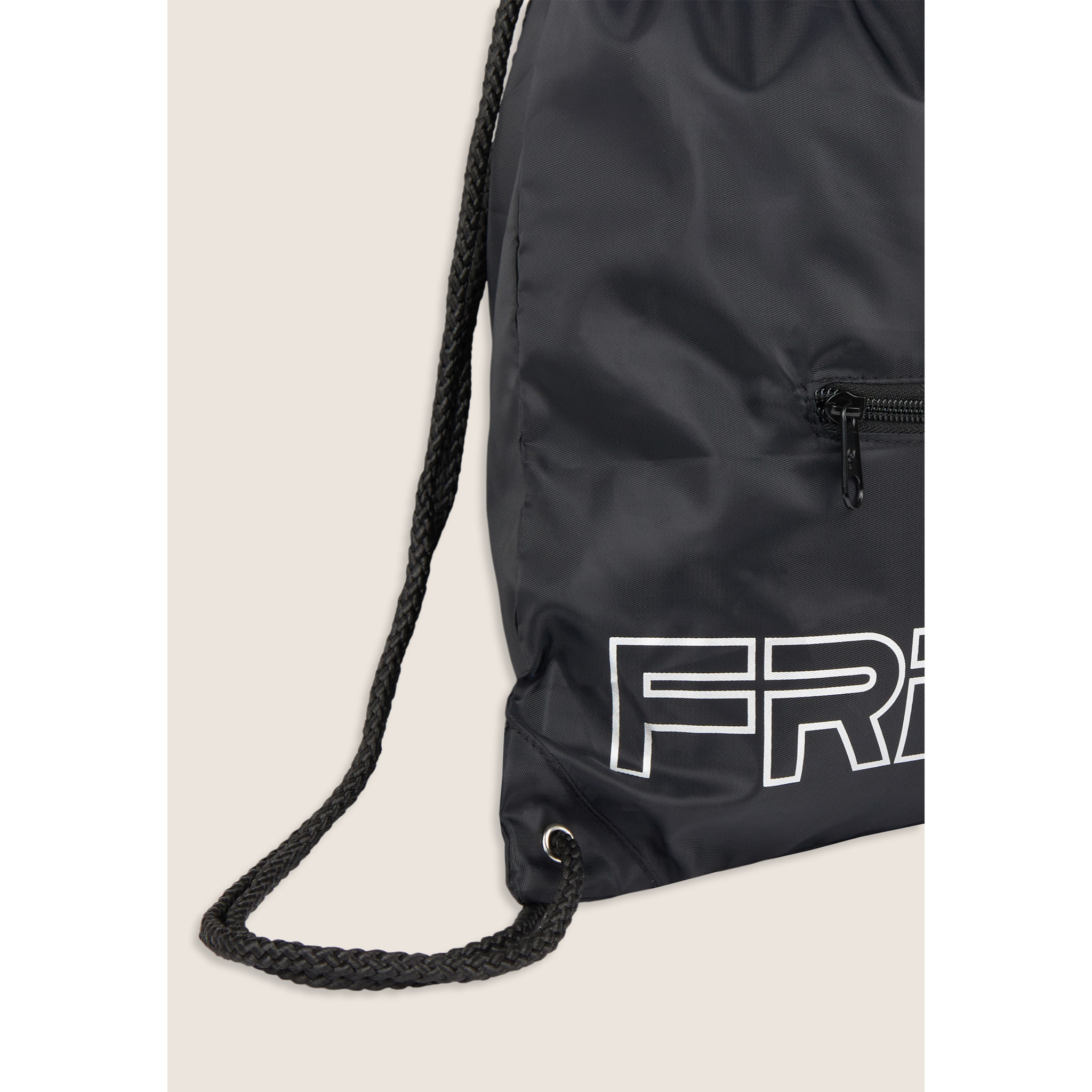 Zaino da palestra ripiegabile in nylon con logo FREDDY