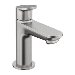 Robinet lave-mains eau froide DURAVIT Wave inox brossé