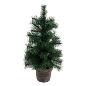 Sapin artificiel Windy Peak H.70cm vert