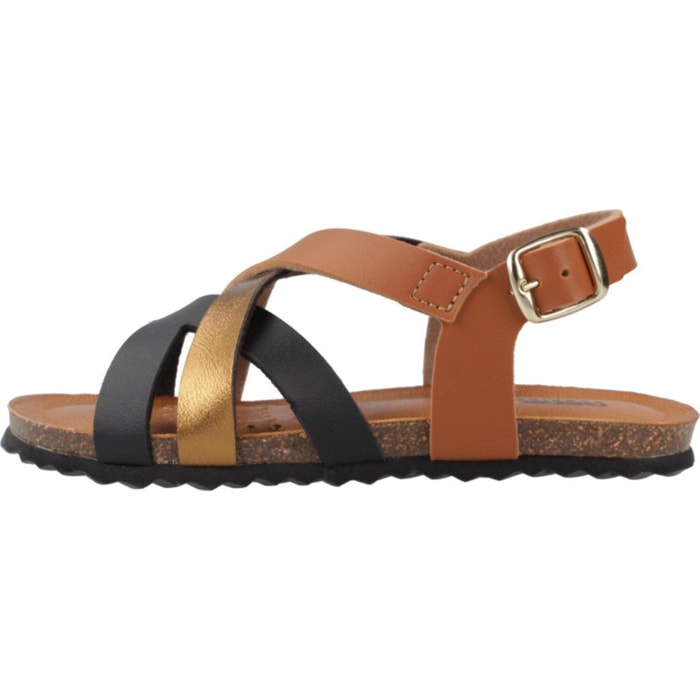 Sandalias Niña de la marca GEOX  modelo J SANDAL CHILENE GIR MARRON