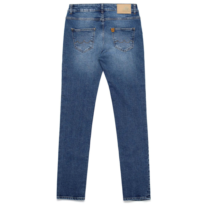 Kappa - Pantaloni Donna Blu - Segor