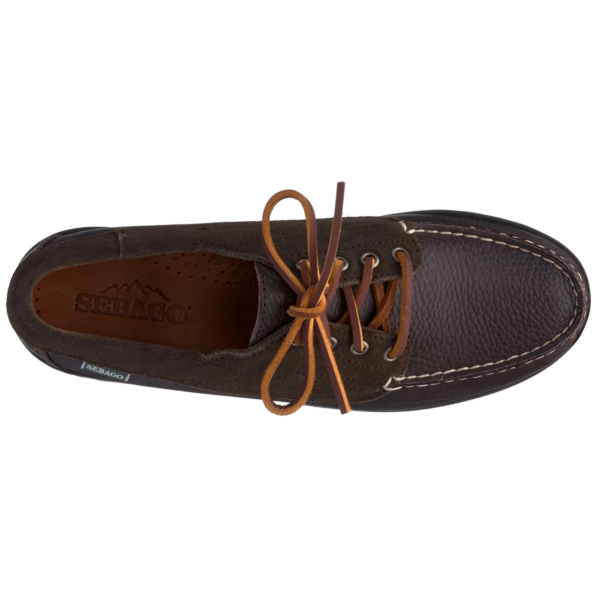 Sebago - Docksides Uomo Marrone - Askook Lug Suede Tumb