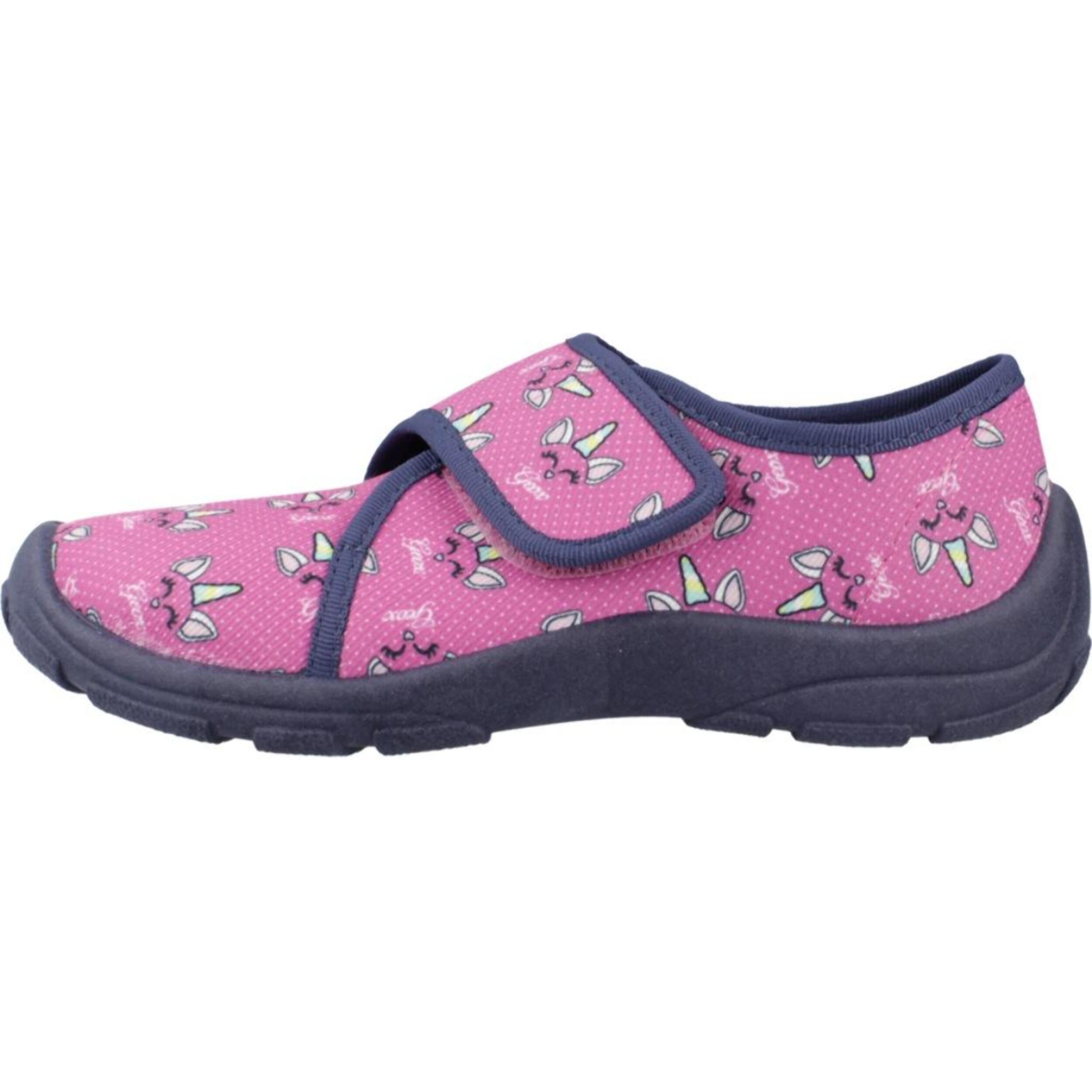 Zapatillas Hogar Niña de la marca GEOX  modelo J NYMEL GIRL ROSA