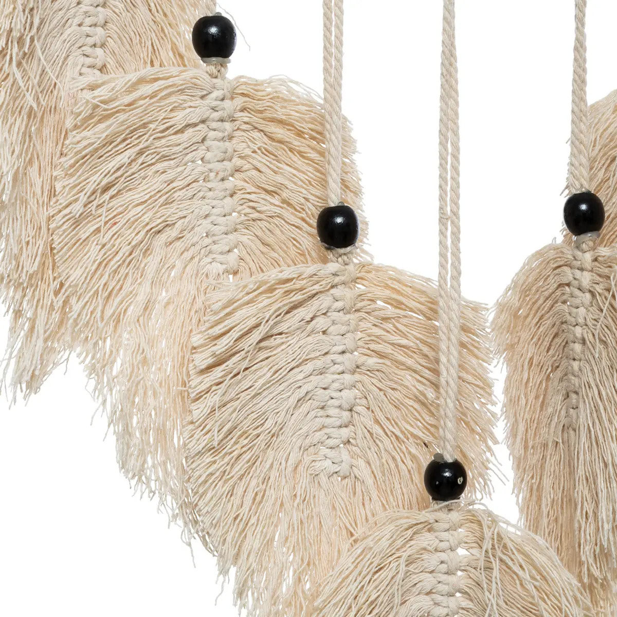 Déco murale "Safari" macramé 45x69cm