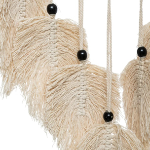 Déco murale "Safari" macramé 45x69cm