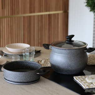 Couscoussier 9L en aluminium - tous feux