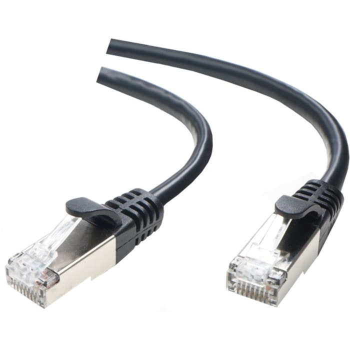 Câble Ethernet ESSENTIELB RJ45 3M Droit CAT6E noir