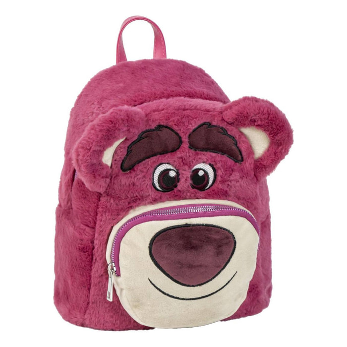 Mochila casual moda aplicaciones toy story lotso, unisex adulto, multicolor, regular