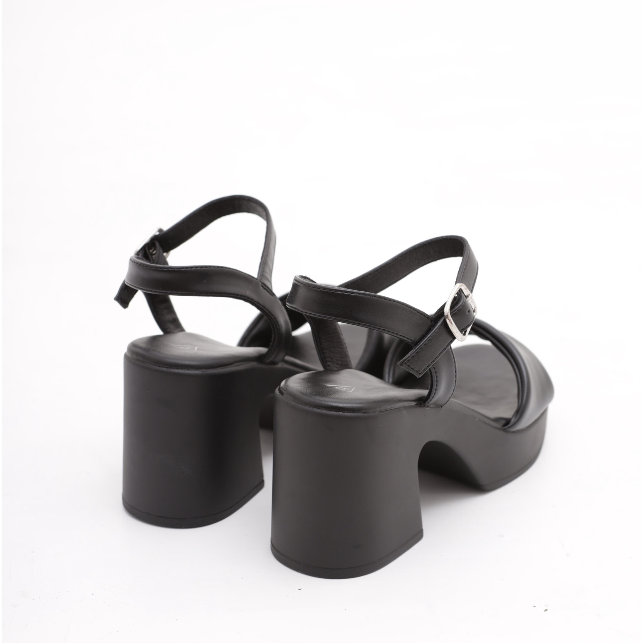 SANDALI CINTURINO CHOCOLA' NERO