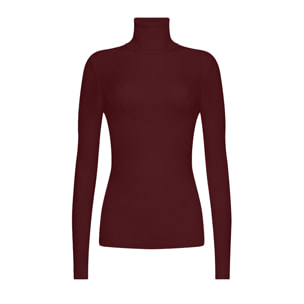 Top a maniche lunghe Merino Fine Rib Top Long Sleev
