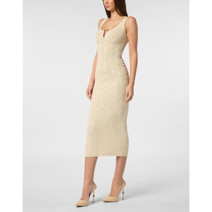 PHILIPP PLEIN Knit Day Dress MONOGRAM