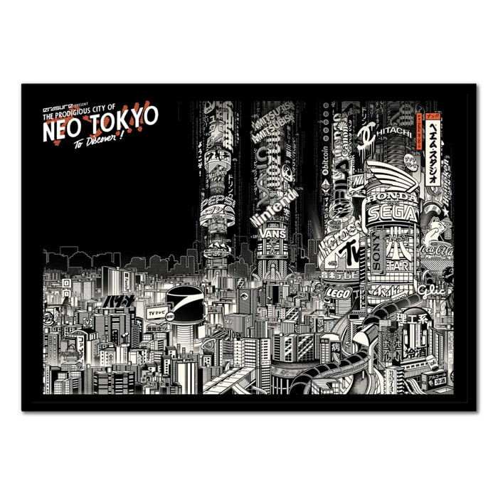 Affiche - Neo Tokyo - Paiheme studio