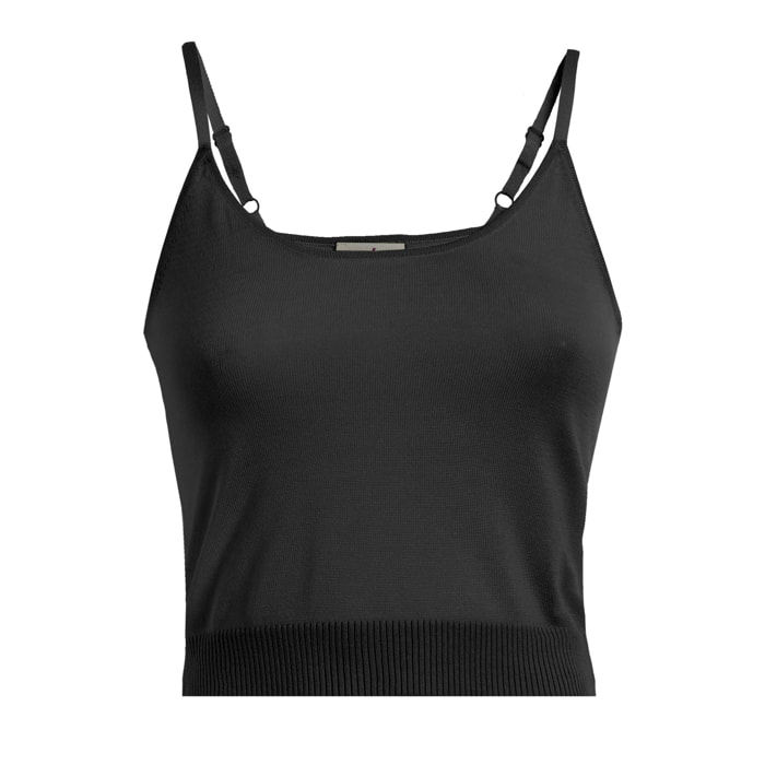 DEHA - Top KNITTED SINGLET TOP in Viscosa per donna