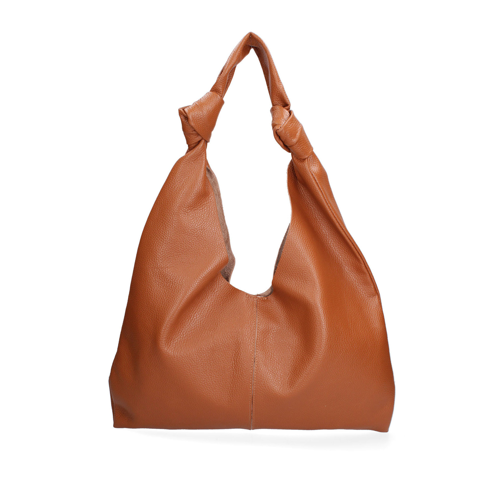 Borsa a spalla da donna In Vera pelle Made in Italy 40x42x2 cm