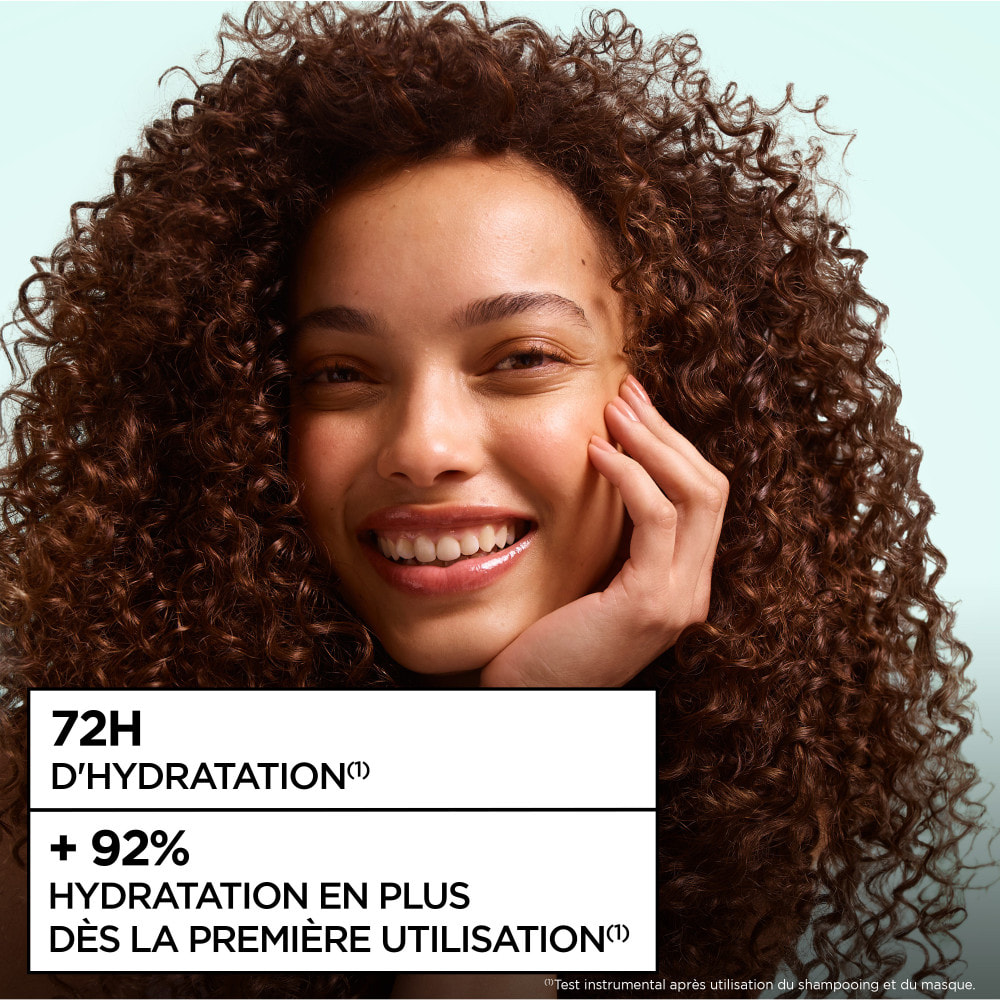 Garnier Fructis Méthode Boucles Duo Shampooing et Spray Hydratant à l'Acide Hyaluronique et beurre de Karité