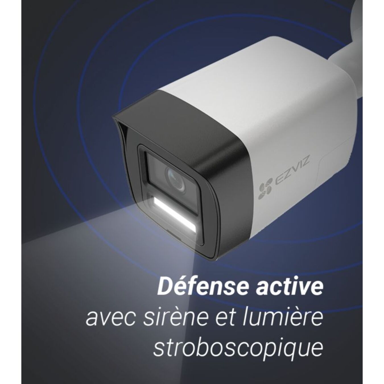 Caméra de surveillance EZVIZ H3K 4K PoE