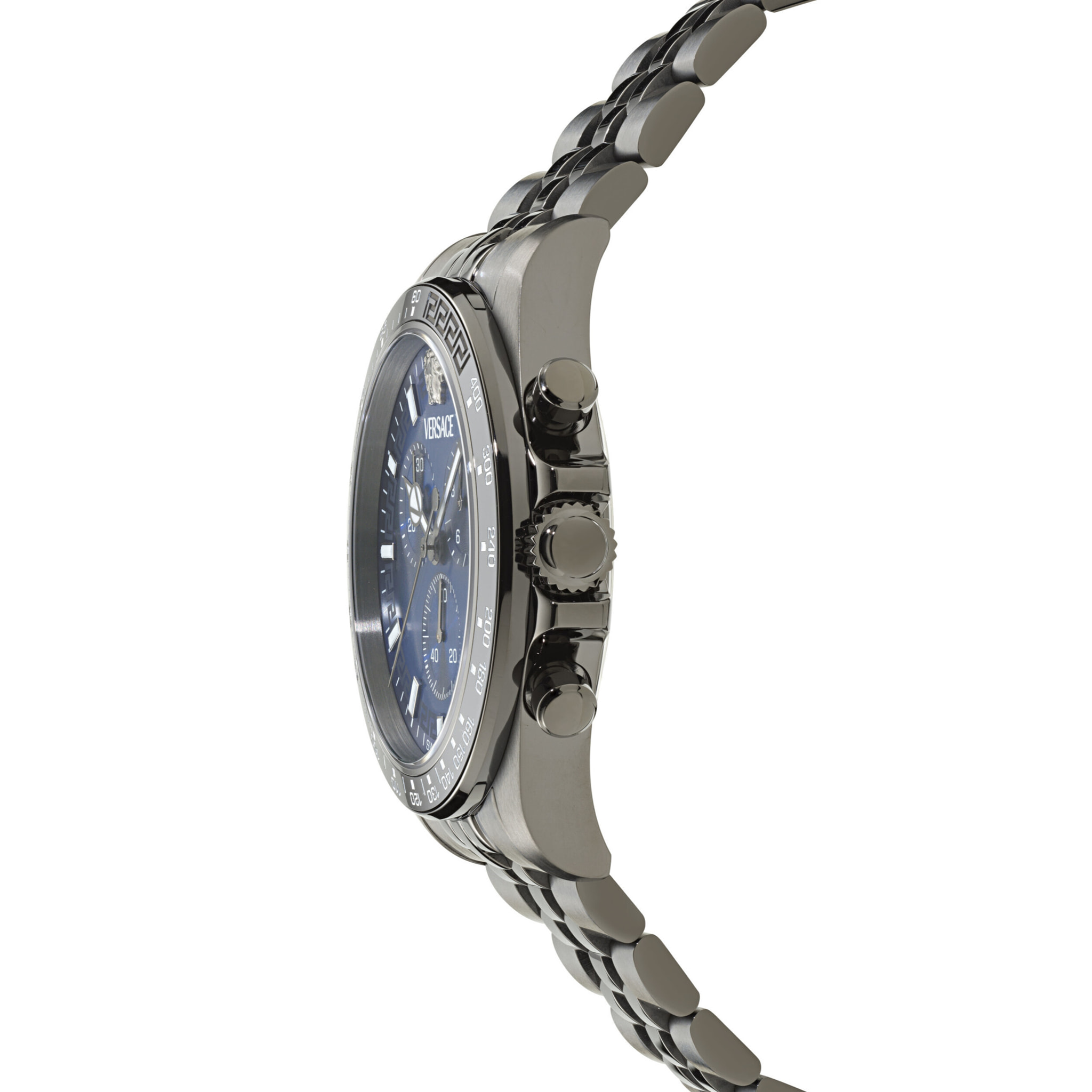 Versace Reloj Cronógrafo De Cuarzo Greca Chrono  Wave