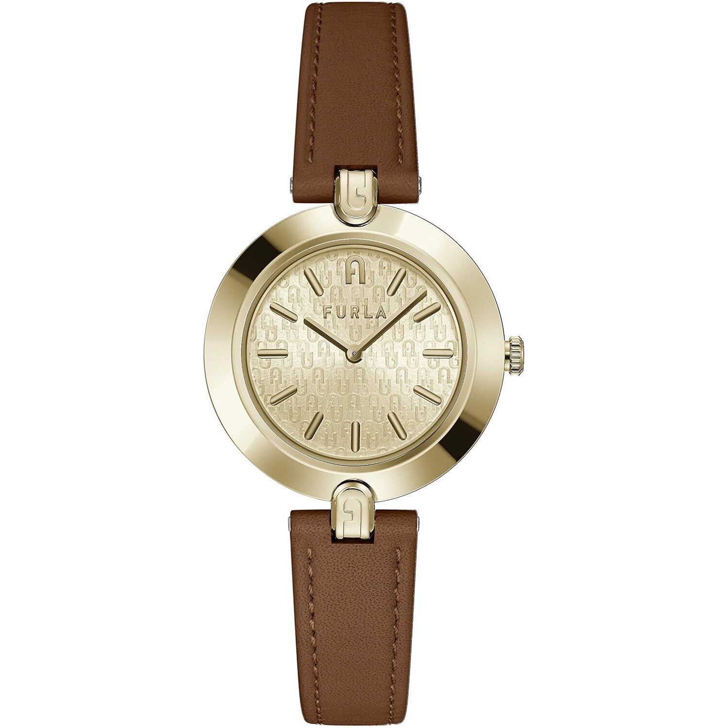 Reloj Furla WW00002002L2 Mujer Analogico Cuarzo con Correa de Cuero