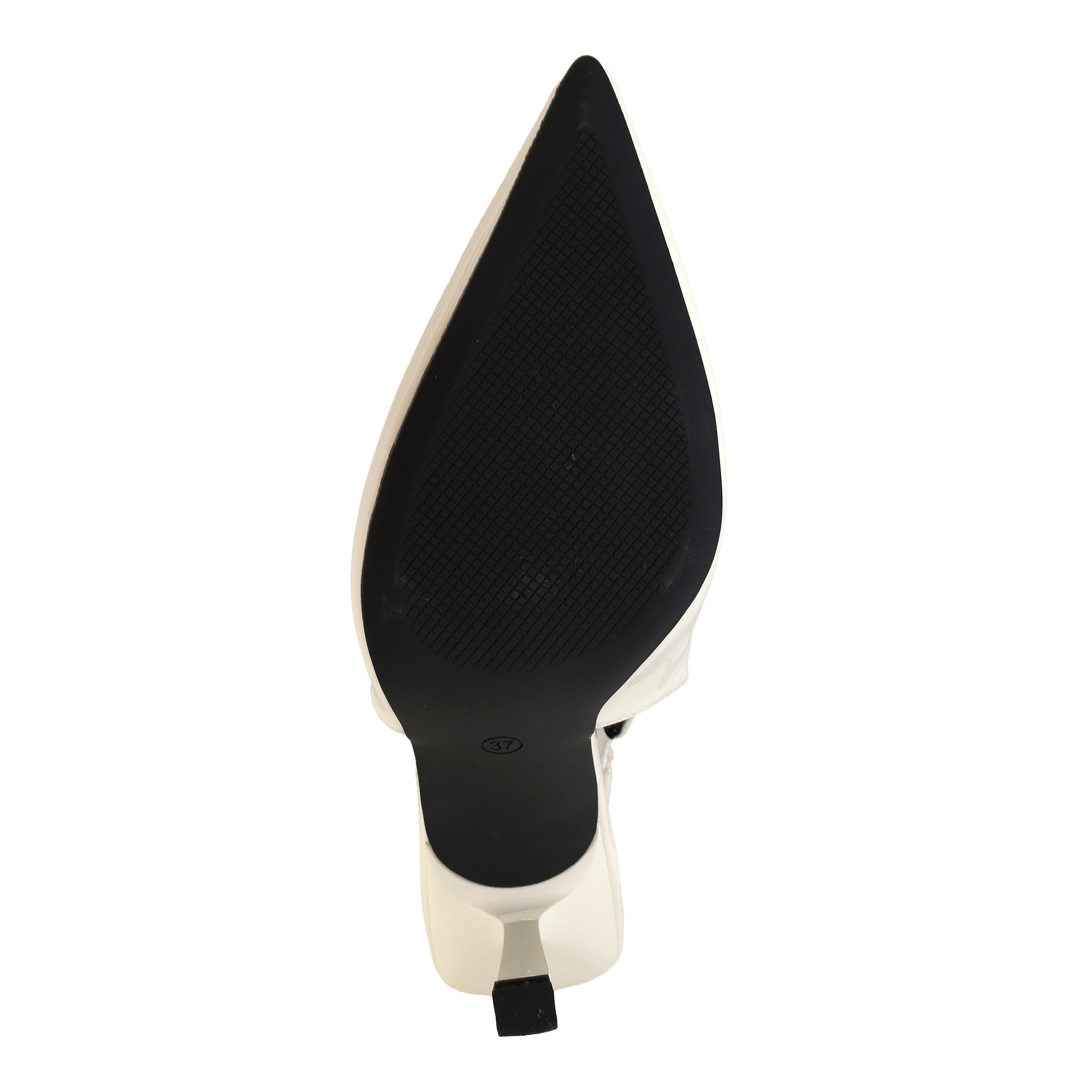 Decolletè slingback verniciate con dettaglio in metallo