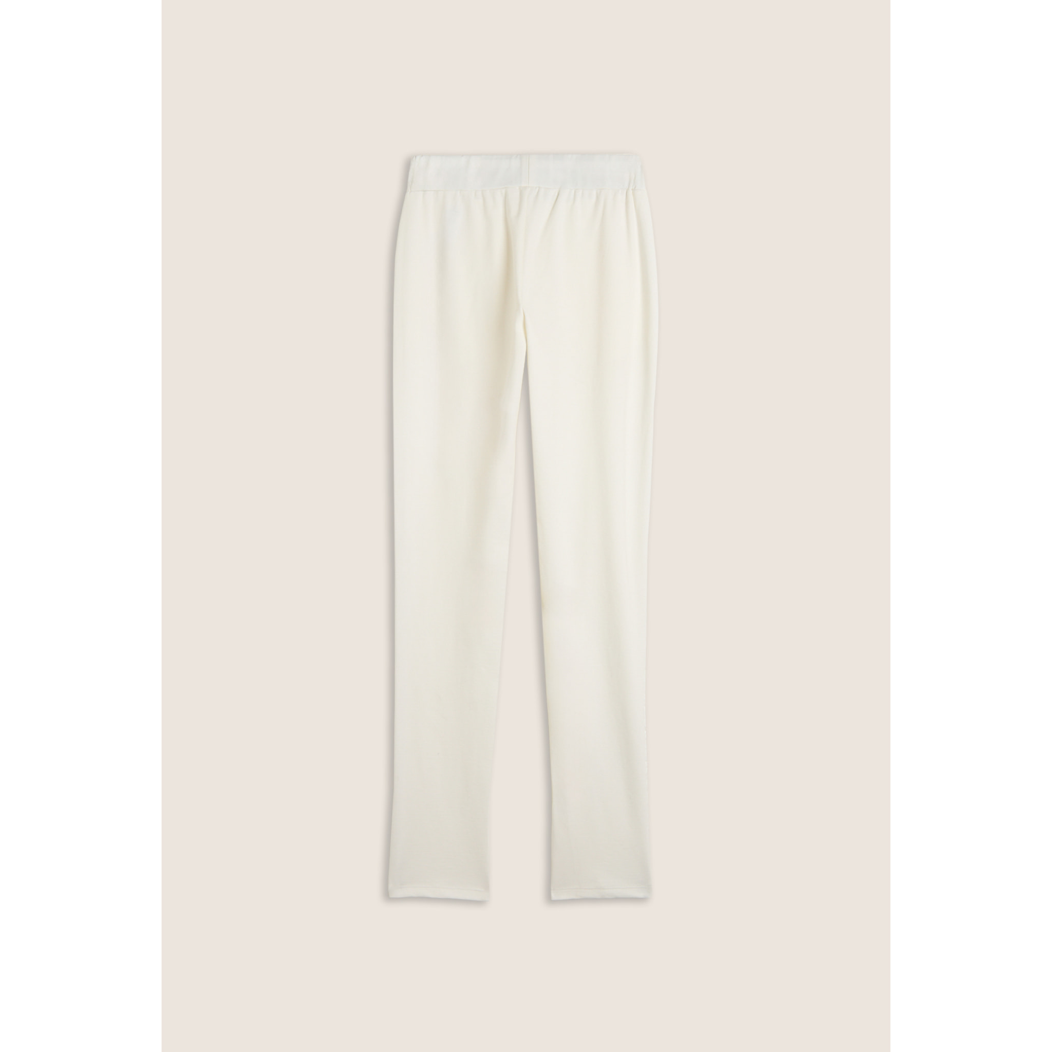 Pantalone Slim con Gamba Aderente e bordature a contrasto