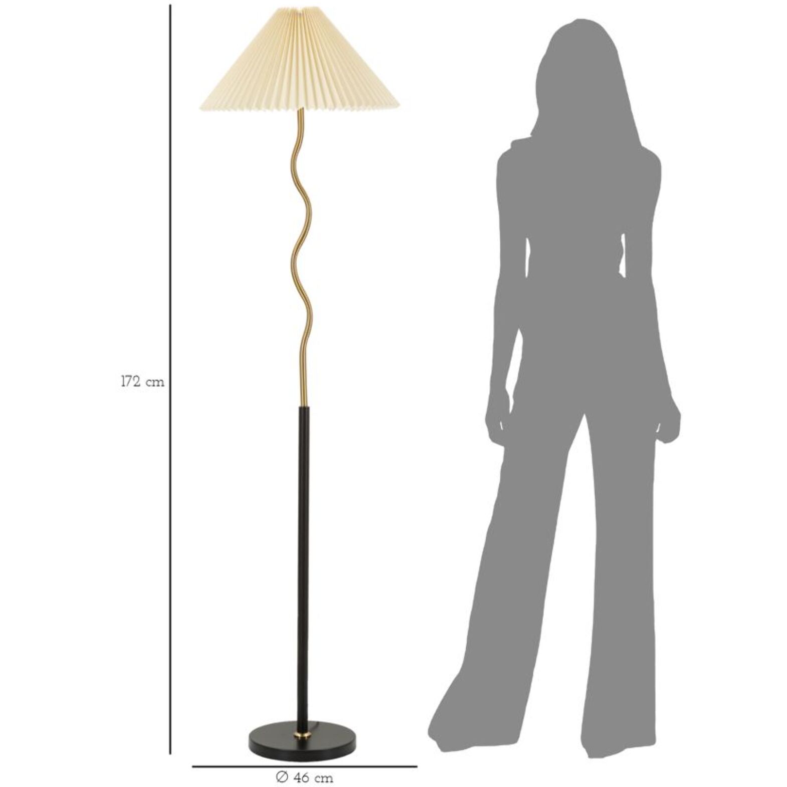 LAMPADA DA TERRA CLOSY CM Ø 46X172