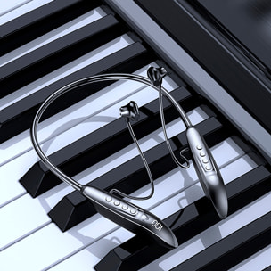 Cuffie M-518 con Bluetooth 5.3 e display digitale con inserimento di scheda.