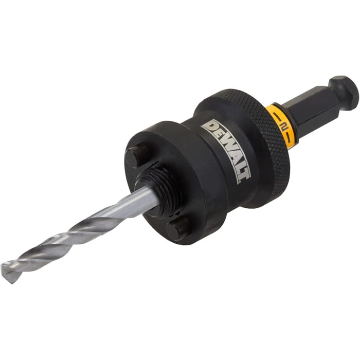 Mandrin à changement rapide pour scie cloche - Ø 13 mm 32-210 mm - DEWALT - DT20625-QZ
