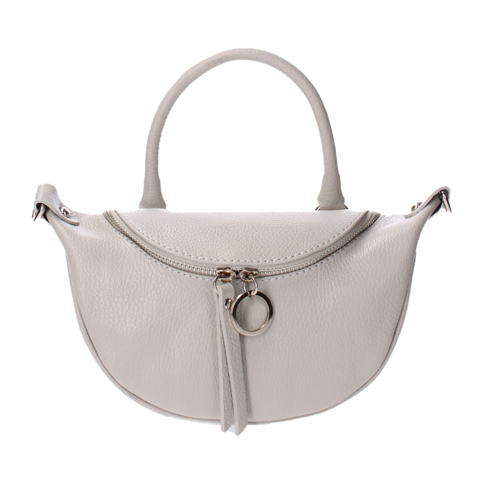 Borsa a mano Mae da donna In Vera pelle Made in Italy 26x13x8 cm