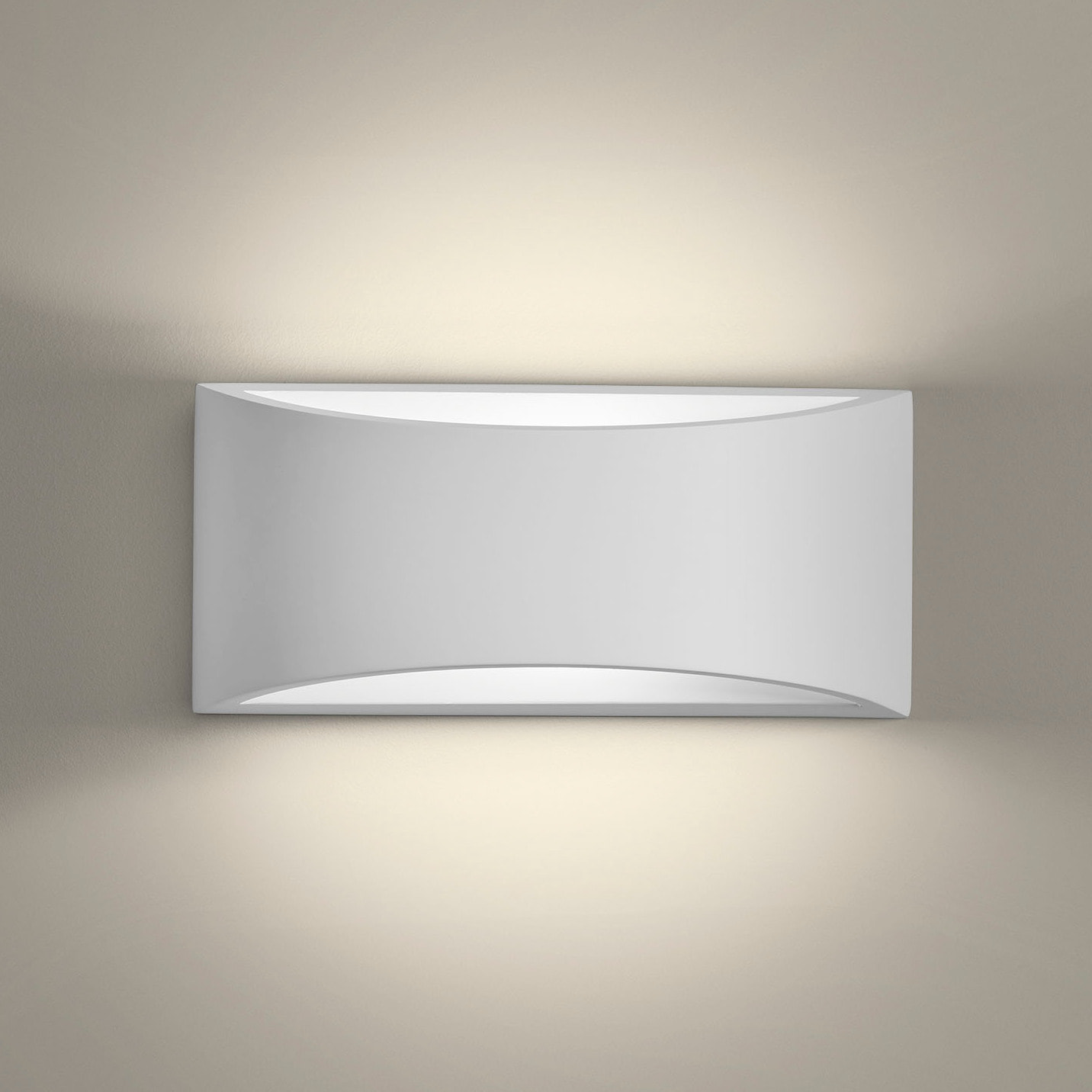 LEDS C4 Aplique Ges Deco Oval E14 9 Blanco 271lm