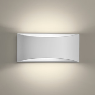 LEDS C4 Aplique Ges Deco Oval E14 9 Blanco 271lm