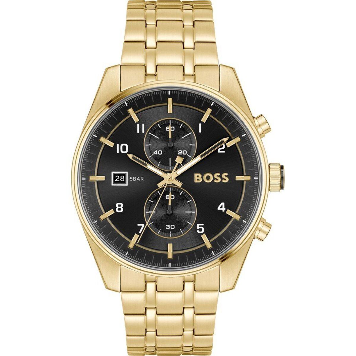 Reloj Boss 1514152 Hombre Analogico Cuarzo con Correa de Acero inoxidable